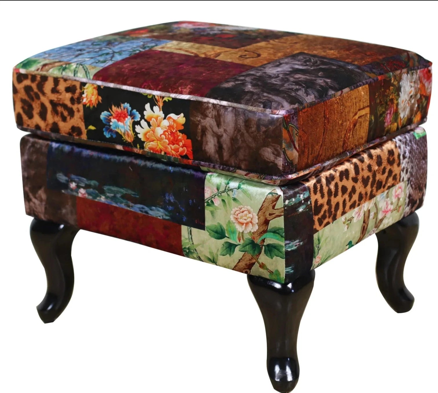 Paltrona Patchwork Armchair with Ottoman