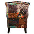 Harris Patchwork Wingback Armchair