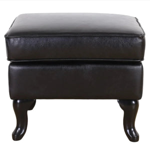 Leather Ottoman