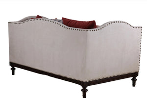 Century 2 Seater Sofa - Beige Stripe