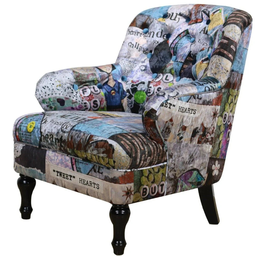 Lys Patchwork Armchair