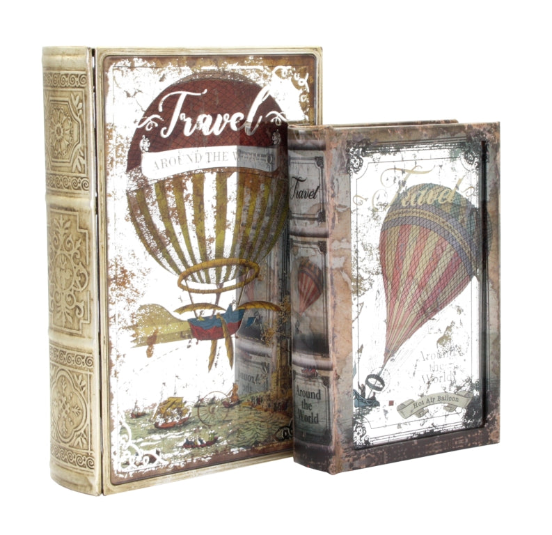 Book boxes Metal - Travel