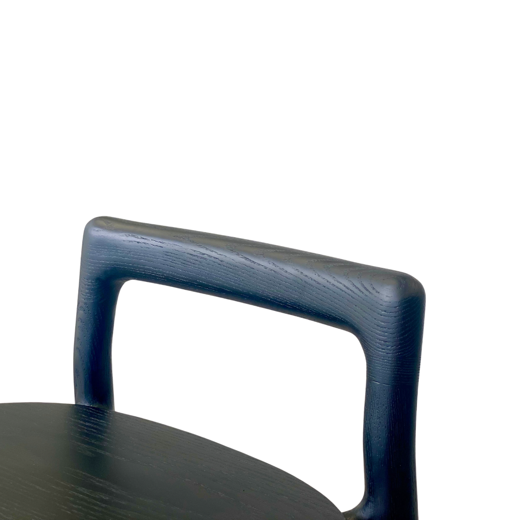 Riga Bar Chair - Black