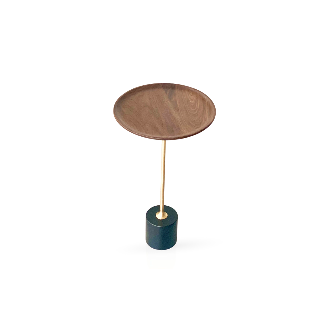 Oslo Accent Table - sleek ash top