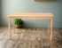 Genji 1.6 Meter Oak Dining Table -  Natural