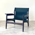 Zurich Black Leather Armchair