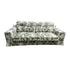 Lusso Slip Cover 3 Seat Sofa - Green Fern