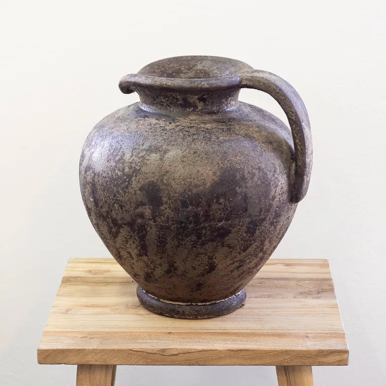 Terracotta Jug - Antiqued-Bronze Set/2