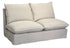 Villa 4 Seat Slip Cover Sofa - Salt & Pepper