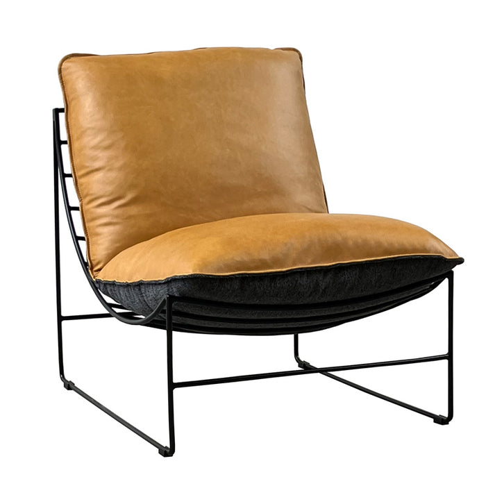 Leonardo Leather Lounge Chair