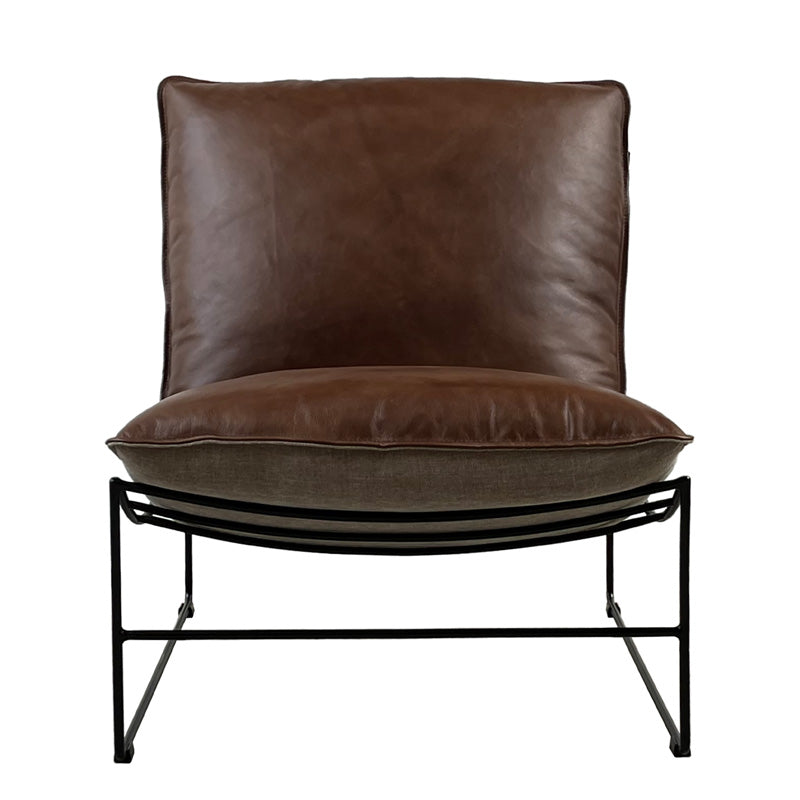 Leonardo Leather Lounge Chair