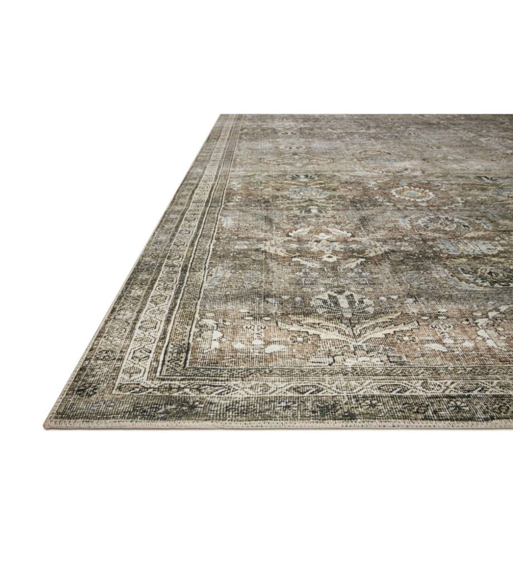 Layla Rug - Antique Moss 229x289cm