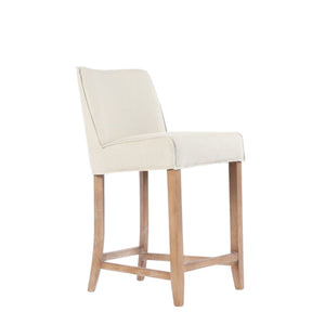 BIANCA COUNTER STOOL - FABRIC CREAM