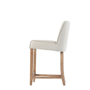 BIANCA COUNTER STOOL - FABRIC CREAM