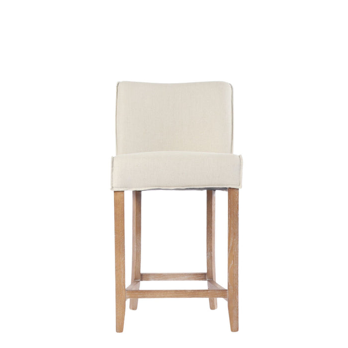 BIANCA COUNTER STOOL - FABRIC CREAM