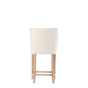 BIANCA COUNTER STOOL - FABRIC CREAM