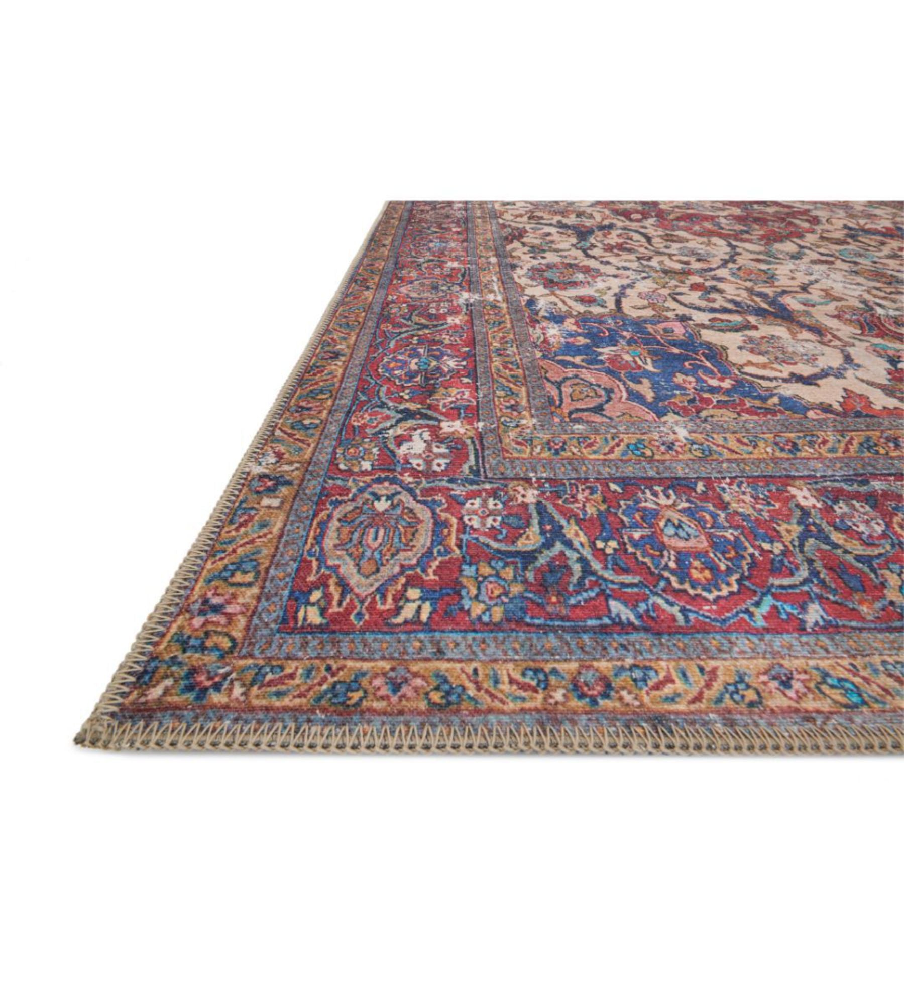 Loren Rug Sand/Multi | 107x167