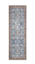 Loren Rug - Blue/Brick