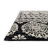 Lotus Rug Black/Silver | 150x229