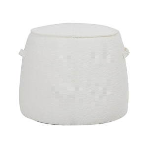 Capri Pouf / Stool - lvory