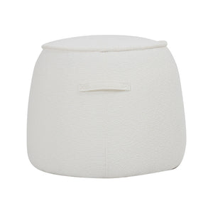 Capri Pouf / Stool - lvory