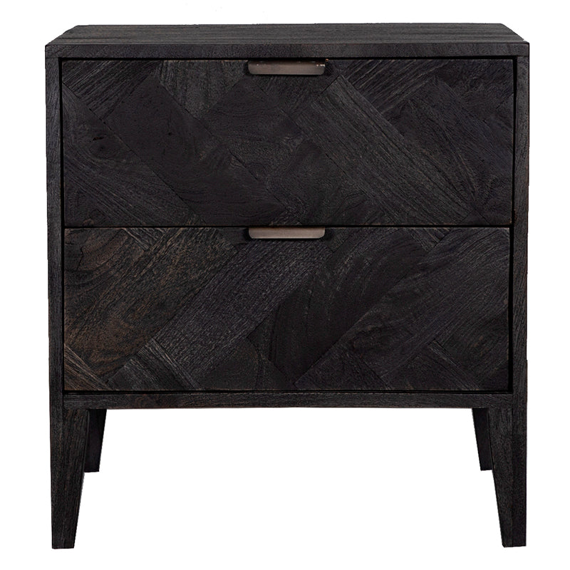 Raven 2 Drawer Bedside Table