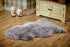 Kaikoura Long Wool Single NZ Sheepskin - Gray