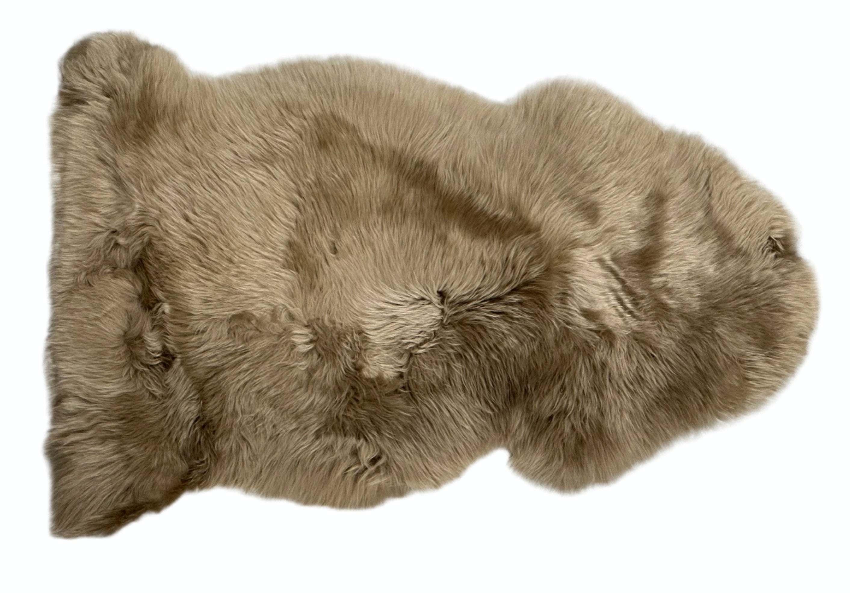 Kaikoura Long Wool Single NZ Sheepskin - Taupe