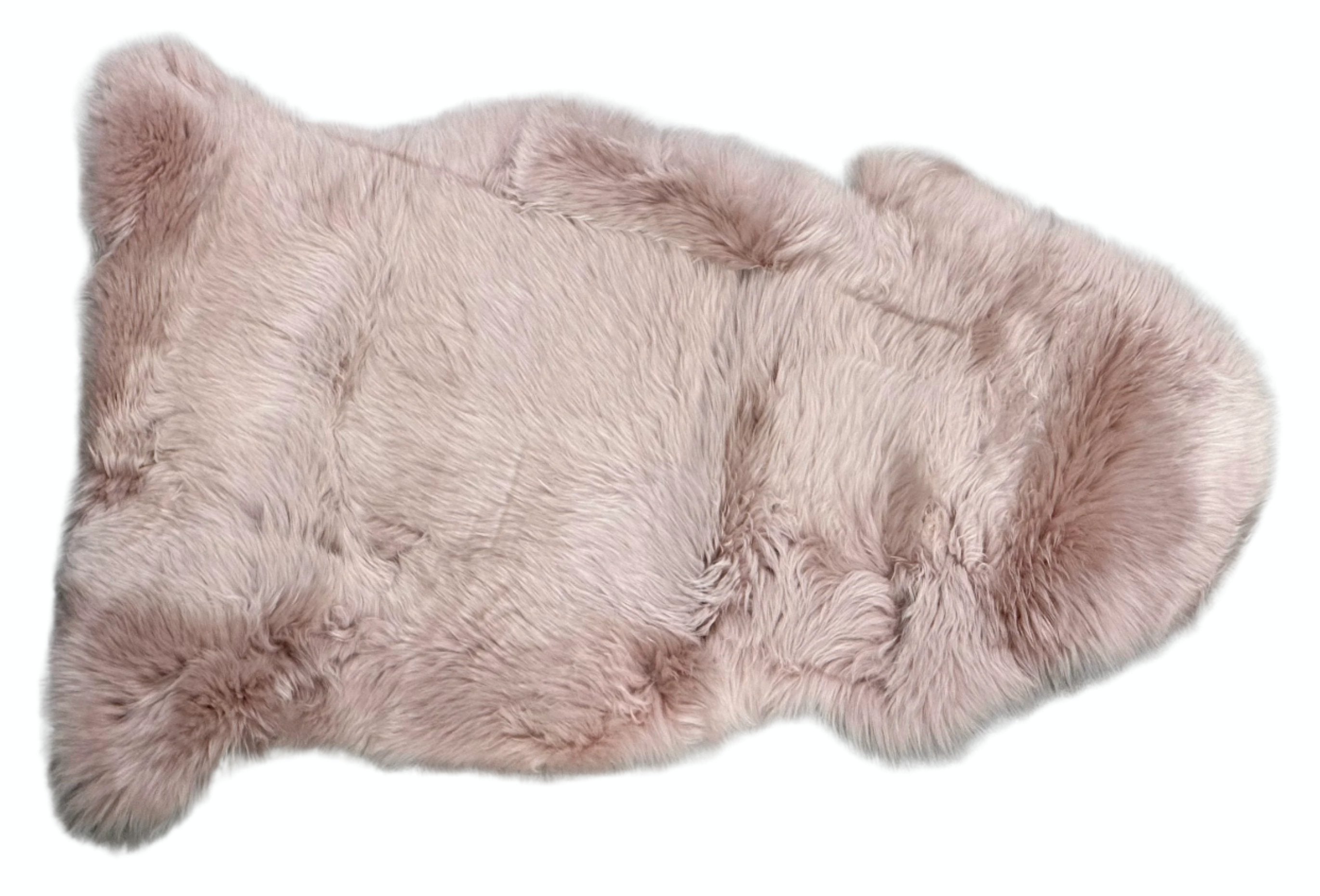 Kaikoura Long Wool Single NZ Sheepskin - Rose