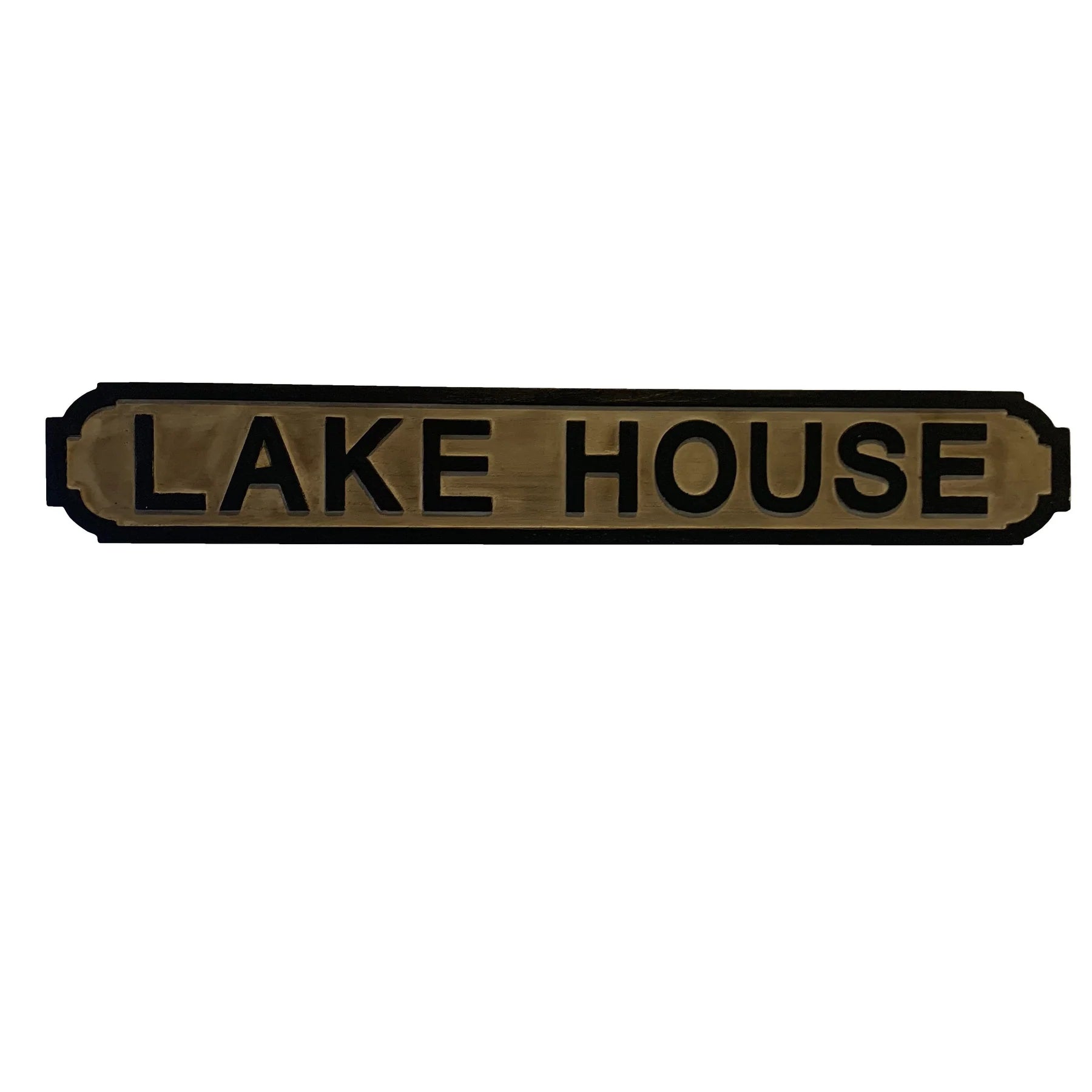 Wooden Sign - Lake House Large