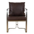 Beaubourg Leather Armchair - Vintage Brown