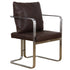 Beaubourg Leather Armchair - Vintage Brown