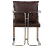 Beaubourg Leather Armchair - Vintage Brown