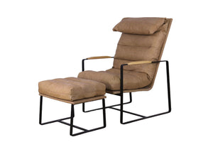 Rasche Lounge Chair with Ottoman