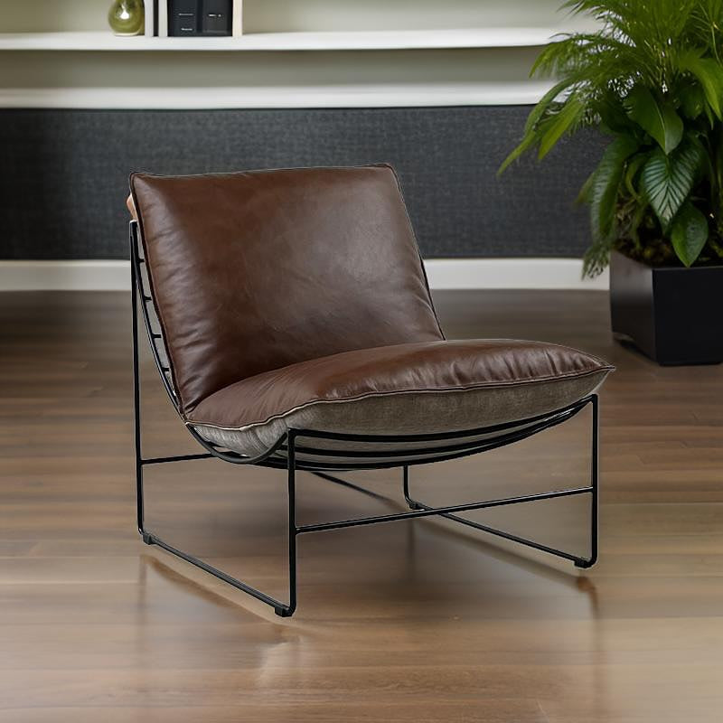 Leonardo Leather Lounge Chair