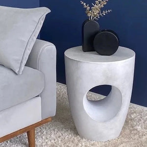 Riviera Side Table - Stone