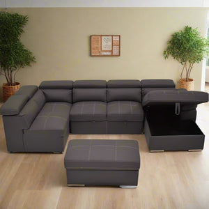 Maple Lounge Suite Sofabed with Storage & Ottoman