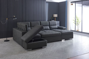 Maple Lounge Suite Sofabed with Storage & Ottoman