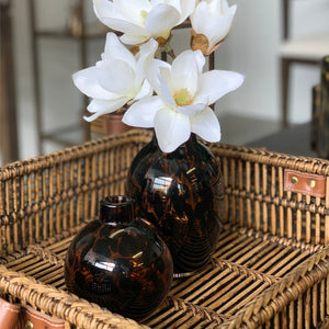 Tortoiseshell Tall Bud Vase