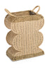 Morton Paper Rope Curved Basket