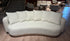 Oberoy Curved Boucle 3 Seat Sofa