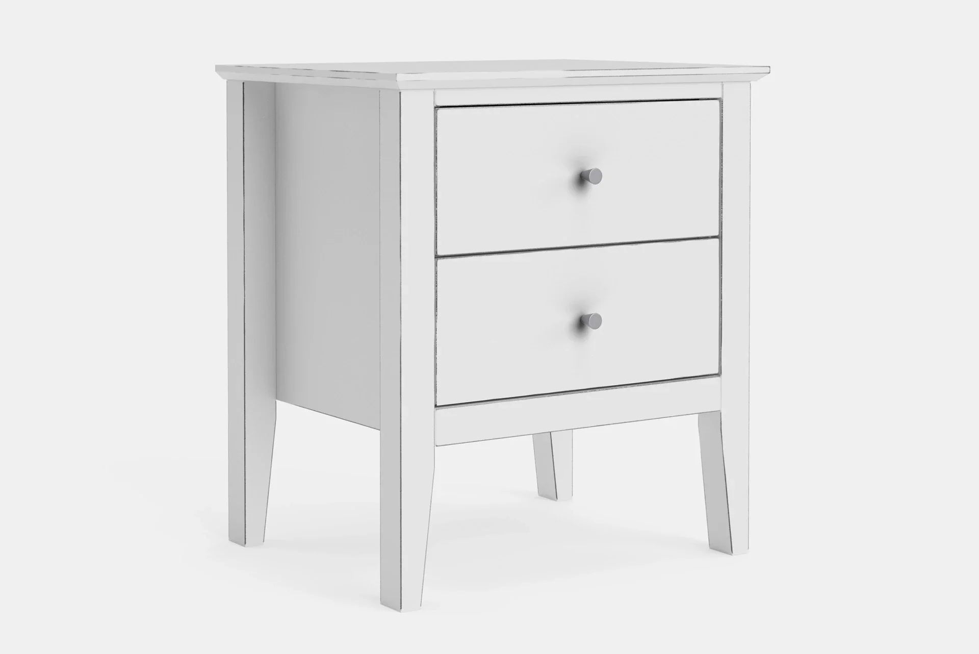 Mabel 2 Drawer Bedside Table