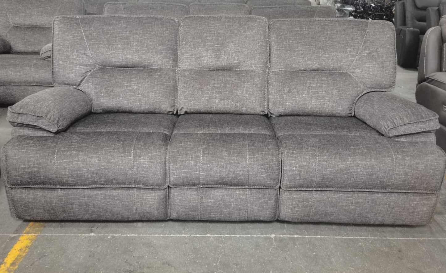 Maryland 3 Seater Manual Recliner Sofa