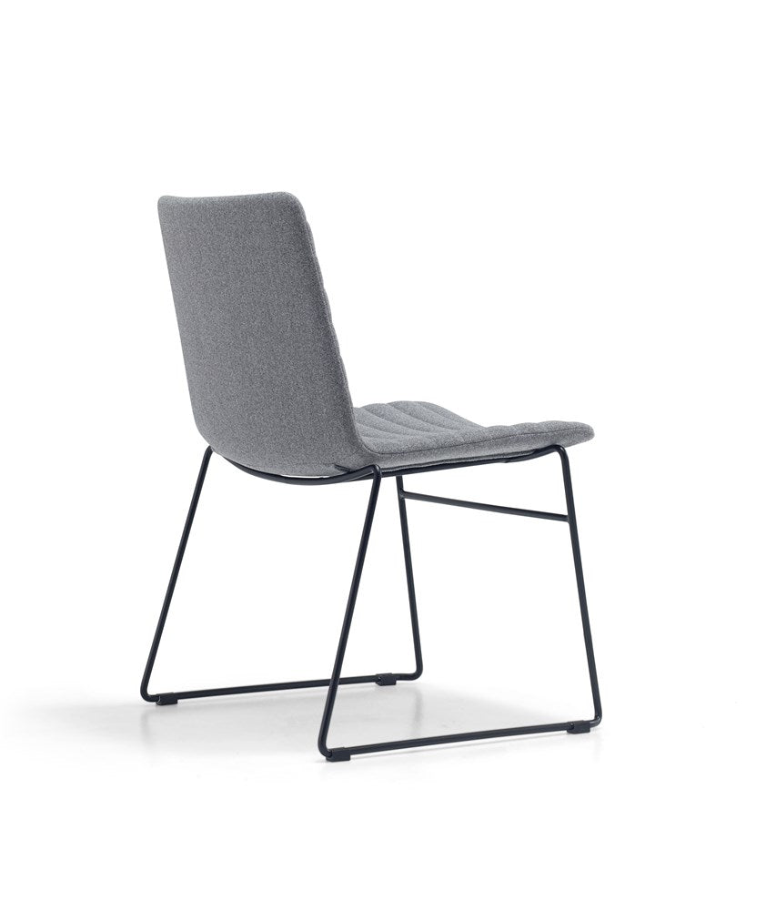 Maven Upholstered Sled Chair