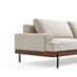 Soho 3 Seater Feather Foam Sofa - Natural