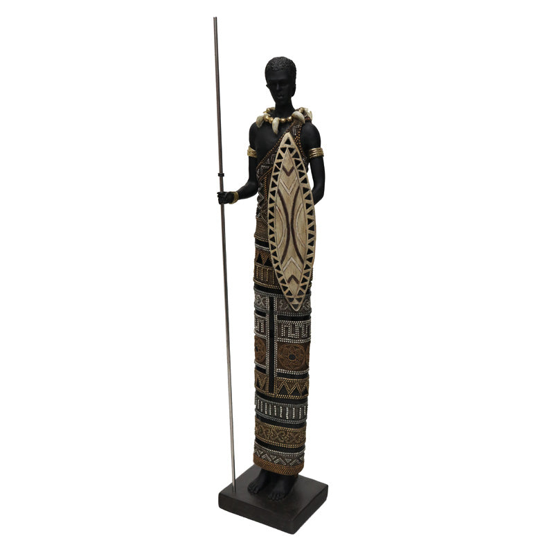 African Male Figure 57cm - Statue