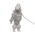 Poodle Table | Floor Lamp - White