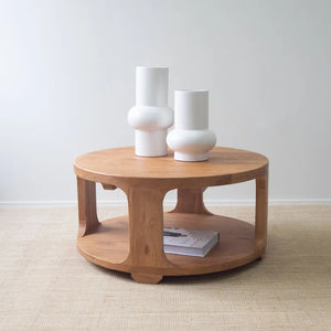 Coastline Drum Elm Coffee Table