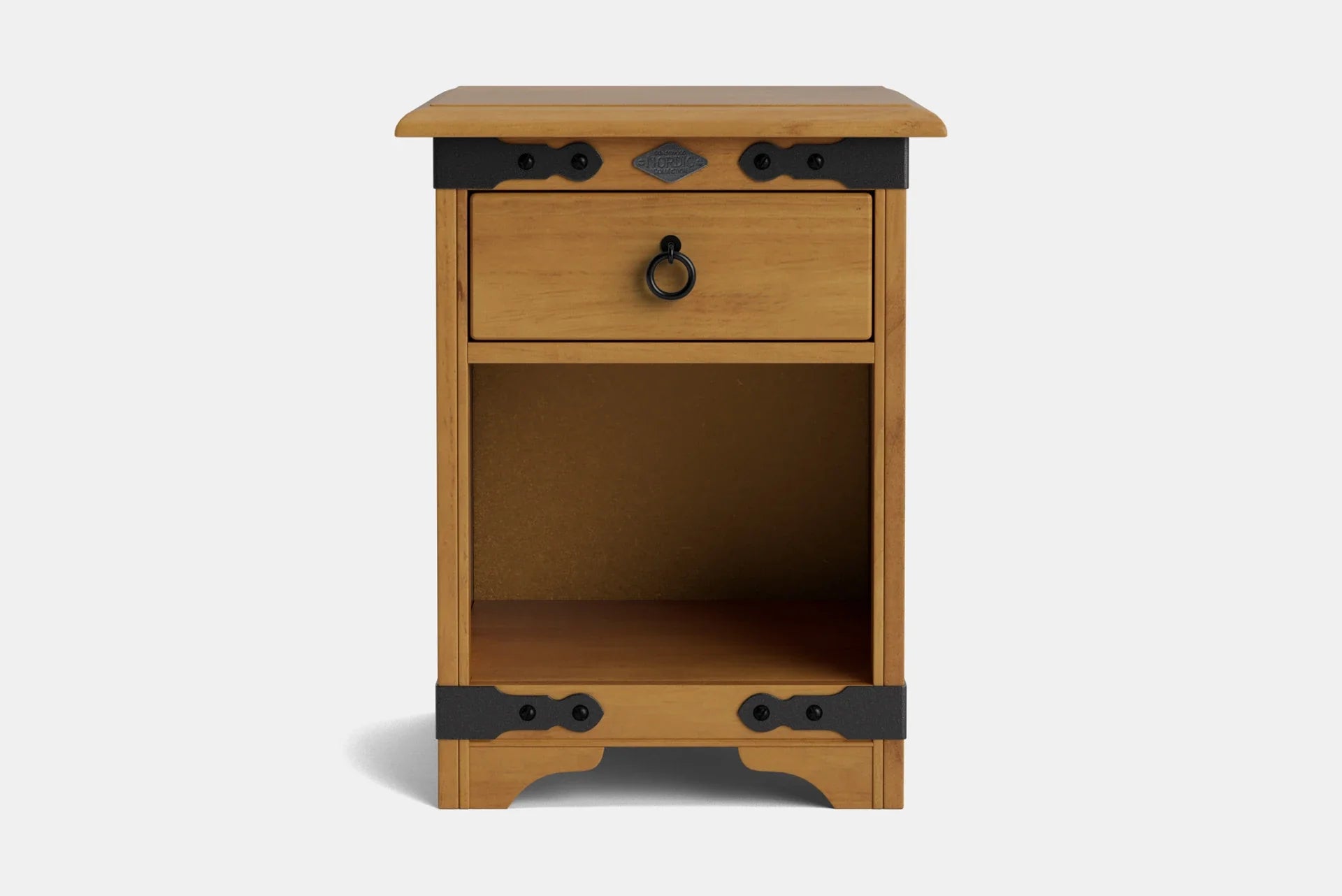 Nordic 1 Drawer Bedside Table