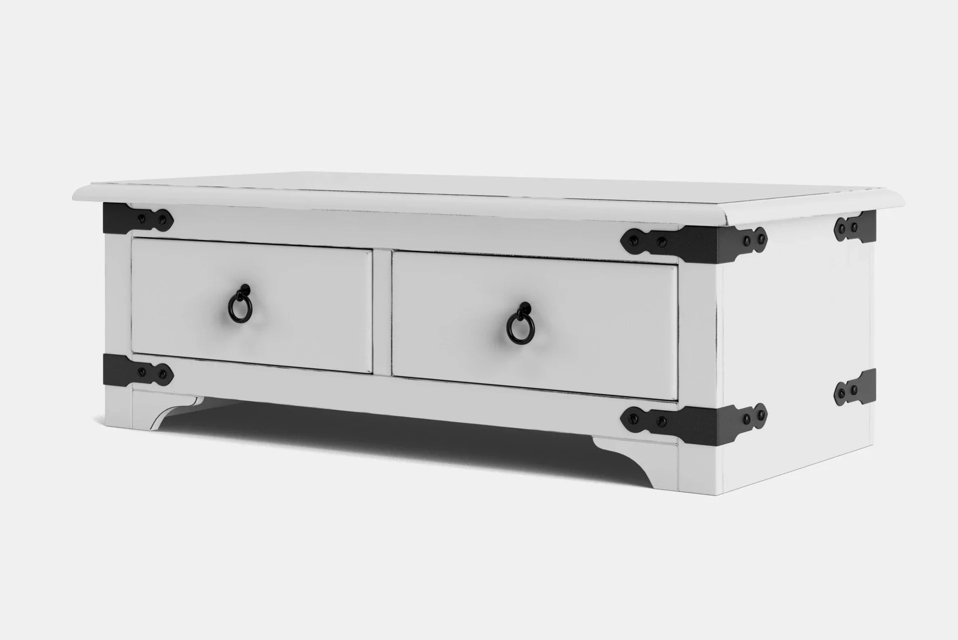 Nordic 2 Drawer Coffee Table